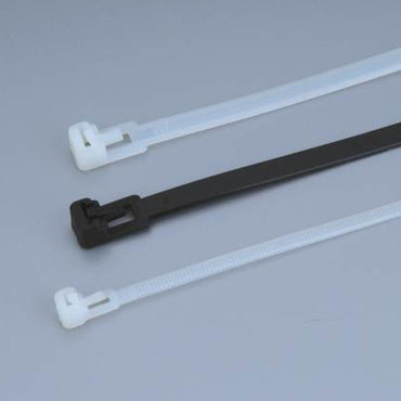 Releasable Black Cable Ties