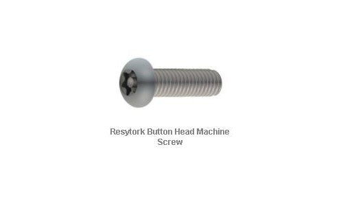 Resytork Button Head 304 Stainless Steel Machine Screw Box of 100 - Various Metric Sizes