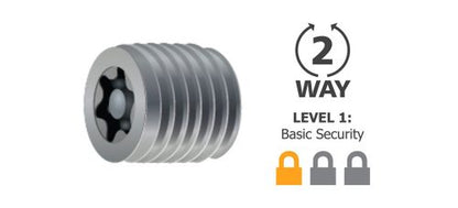 Resytork Grub Screw M5 304 Stainless Steel Box of 100 - in Various Sizes