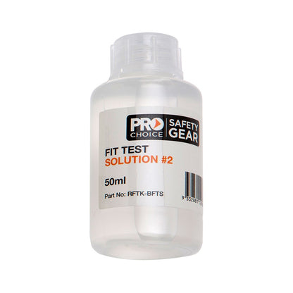 Pro Choice Pre-Mixed Bottle Fit Test Solution #2 for Qualitative Respiratory Fit Test Kit