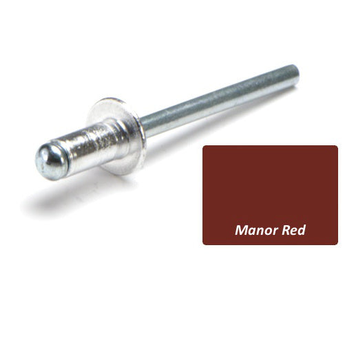 Aluminium Steel Dome Head Rivets Colorbond Painted Head - Various Sizes and Quantities