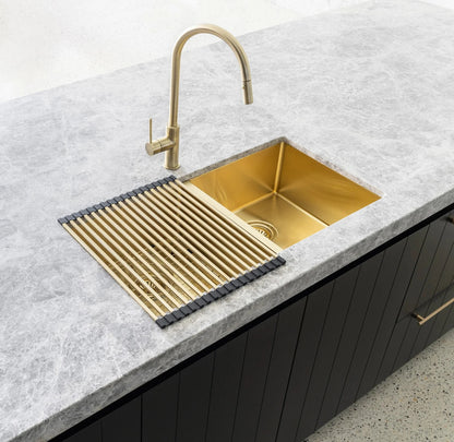 Meir Lavello Stainless Steel Rolling Mat Protector - 3 Colour Finishes