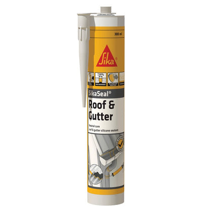 SikaSeal Roof & Gutter Sealant 300ml - Box of 12