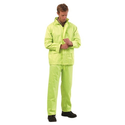 Hi Vis Rain Suit - 2 Colour Options in Various Sizes