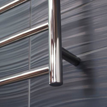 Radiant Heated Towel Rail (RTR05) 900mm x 1100mm - 11 bars ROUND