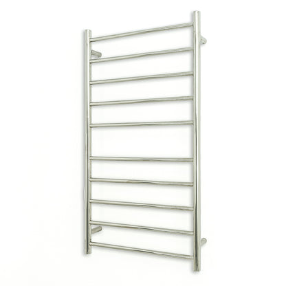 Radiant Heated Towel Rail (RTR02) 600mm x 1100mm 10 Round Bars - Multiple Colour Finishes