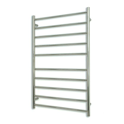 Radiant Heated Towel Rail (RTR04) 750mm x 1200mm - 10 Round Bars - Multiple Colour Finishes