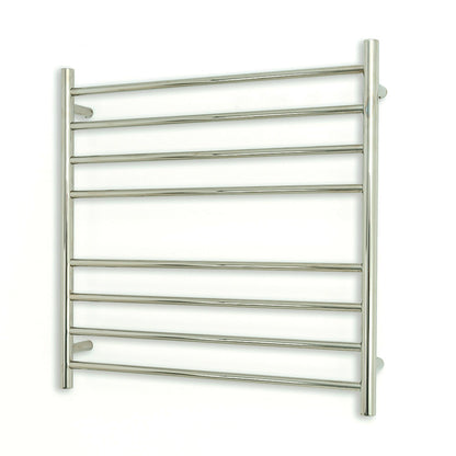 Radiant Heated Towel Rail (RTR06) 750mm x 750mm - 8 Round Bars - Multiple Colour Finishes