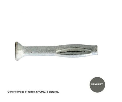 Macsim Countersunk SPLITZ Anchor Galvanised - Various Sizes and Quantities