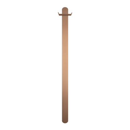 Radiant Single Vertical Flat Bar NON-Heated Towel Rail 930mm Tall - Various Colour Finishes