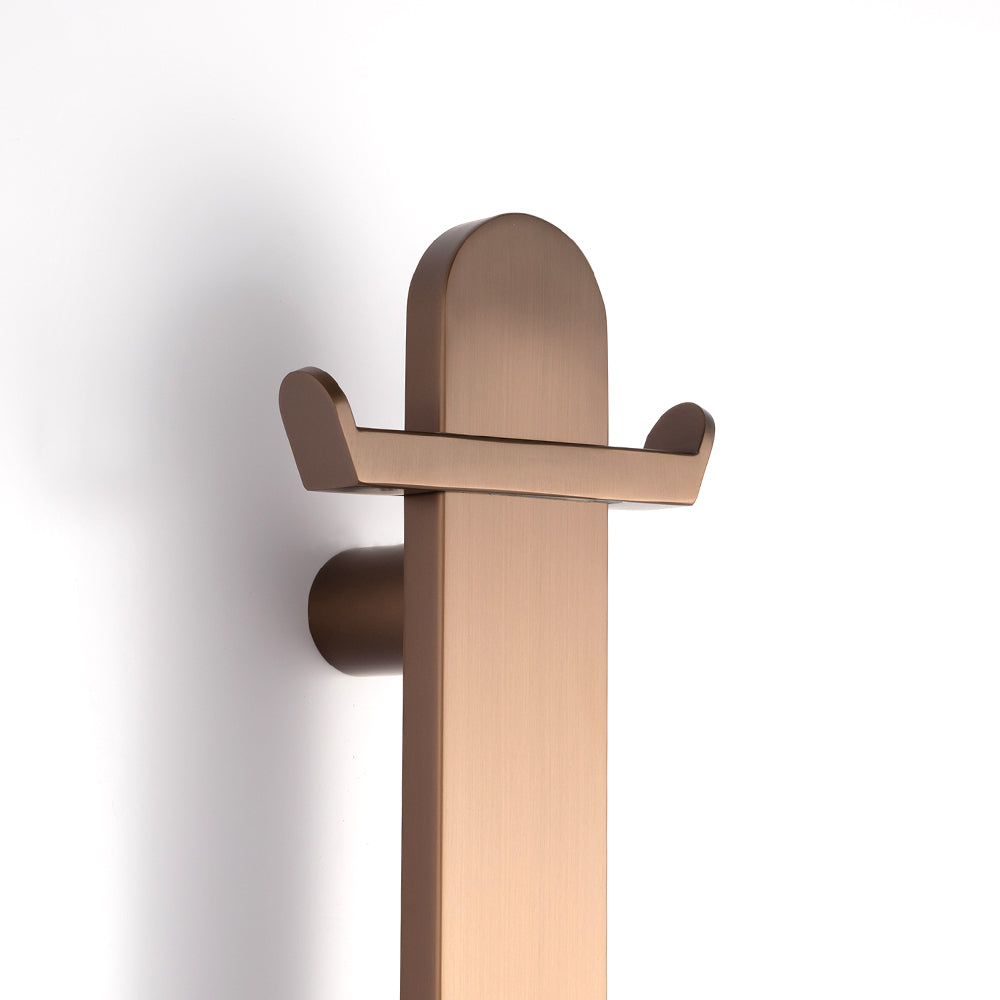 Radiant Hook to suit Vertical FLAT Bar FVTR Range (FVTR-HOOK) - Various Colour Finishes