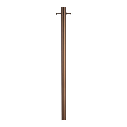 Radiant Round Vertical Bar Towel Rail - Multiple Bar and Hook Kits in Various Colours