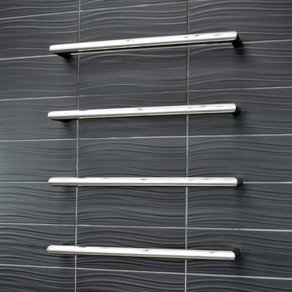 RADIANT SINGLE ROUND BAR TOWEL RAIL