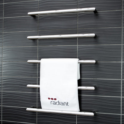 5 x Single Round Bar KIT - Polished - 500 x 90mm 12W per bar