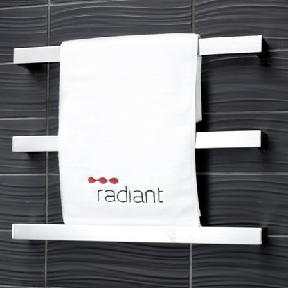 3 x Single Square Bar - Polished - 650 x 80mm 15W per bar