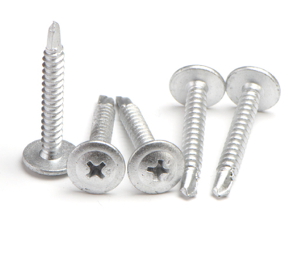 Macsim Button Head Self Drilling Screws (Phillips Drive) Galvanised - Various Sizes and Quantities