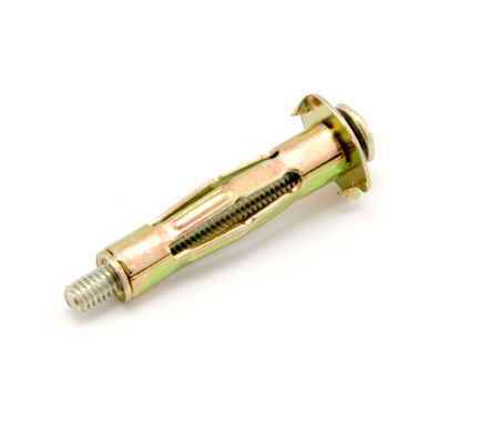 Macsim Hollow Wall Anchor Yellow Zinc Plated - Box of 100 - Various Sizes