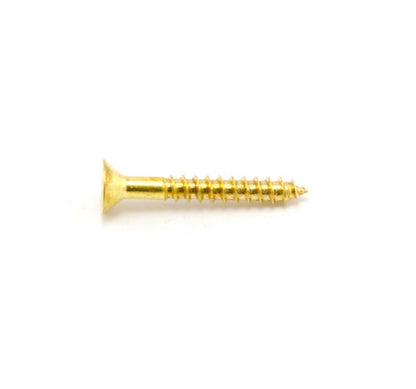 Macsim Wood Screws Solid Brass - Various Sizes and Quantities