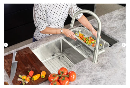 Meir Lavello Kitchen Sink Colander - 3 Colour Finishes