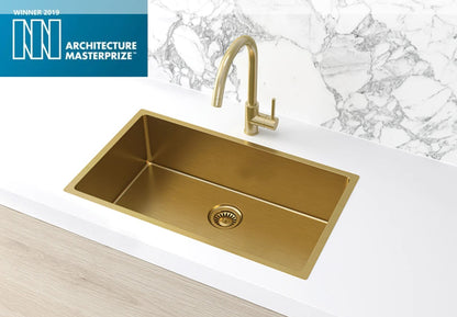 Meir Lavello Kitchen Sink Single Bowl - 440 x 760mm - 3 Colour Finishes