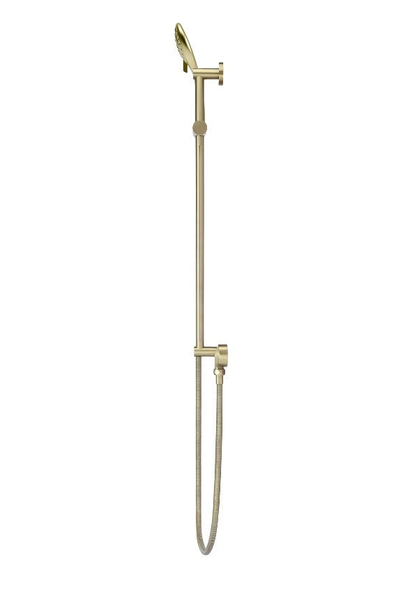 Meir Round 3-Function Hand Shower on Rail Column - Various Colour Finishes