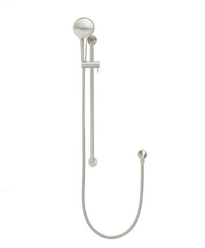 Meir Round 3-Function Hand Shower on Rail Column - Various Colour Finishes