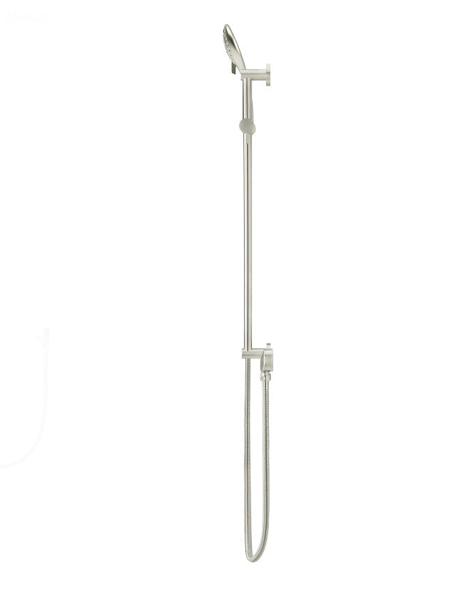 Meir Round 3-Function Hand Shower on Rail Column - Various Colour Finishes
