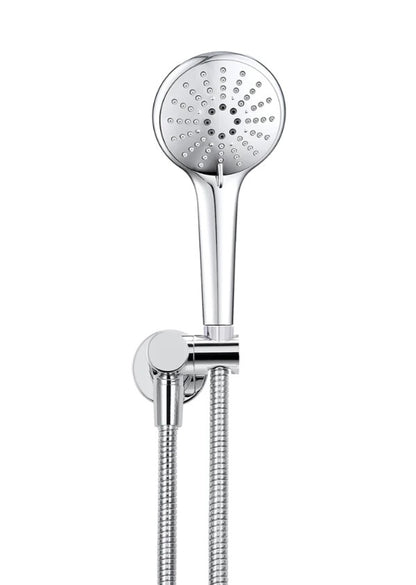 Meir Round 3-Function Hand Shower on Swivel Bracket - Various Colour Finishes
