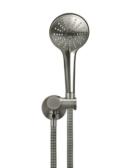 Meir Round 3-Function Hand Shower on Swivel Bracket - Various Colour Finishes