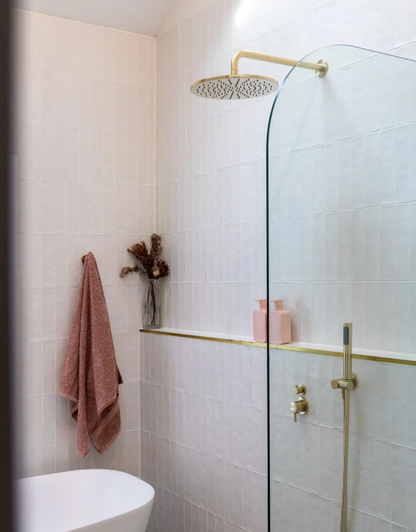 Meir Round Shower Rose 300mm - Various Colour Finishes