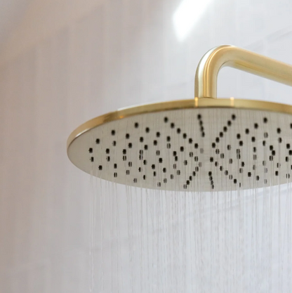 Meir Round Shower Rose 300mm - Various Colour Finishes