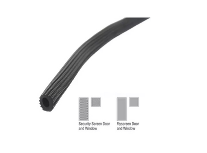 PVC Ribbed Spline - 300m Rolls - Various Diameters