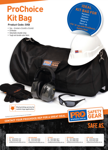Pro Choice Black Safety Kit Bag