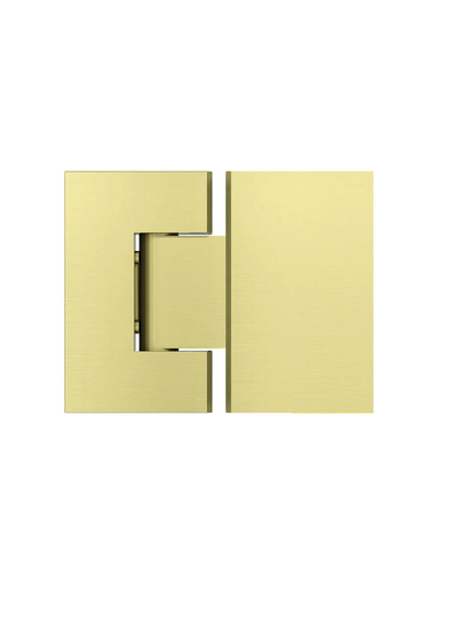 Meir Glass to Glass Shower Door Hinge - Various Colour Finishes