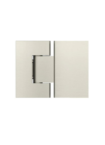 Meir Glass to Glass Shower Door Hinge - Various Colour Finishes