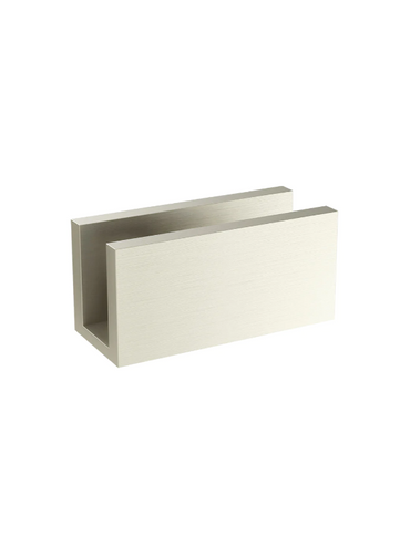 Meir Glass Fixing U Bracket - Various Colour Finishes