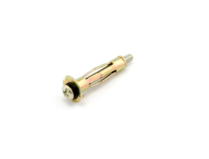 Macsim Hollow Wall Anchor Yellow Zinc Plated - Box of 100 - Various Sizes
