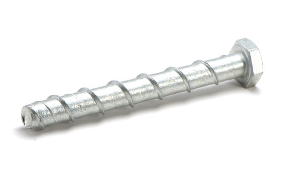 Flanged Hex Head Galvanised Screwbolt - Various Diameter x Length and Box Quantities