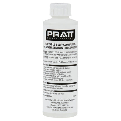 Pratt Portable Eye Wash Units and Accessories