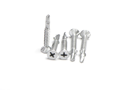 Winged Self Drilling Screws Countersunk Self Embedding Head
