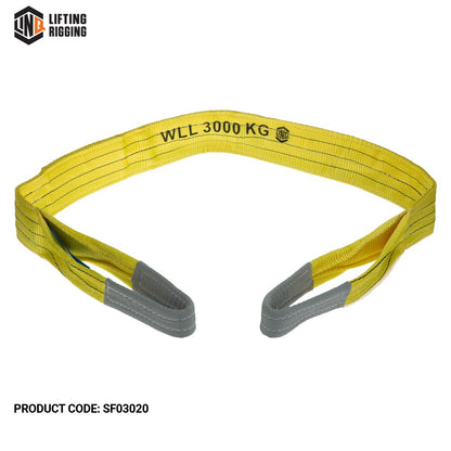 Linq Sling Flat 8:1 WLL Polyester - Various Capacity and Lengths