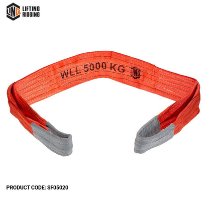 Linq Sling Flat 8:1 WLL Polyester - Various Capacity and Lengths