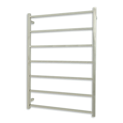 Radiant NON-Heated SQUARE Bar Towel Rails (SLTR02) 1130mm Tall - Multiple Widths in Mirror Polished or Matt Black Finishes
