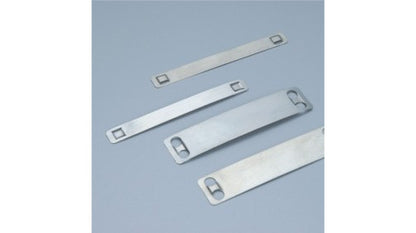 304 Grade Stainless Steel Marker Plates - Pack of 100