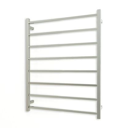 Radiant Heated Towel Rail (STR05) 800mm x 1000mm - 8 bars SQUARE