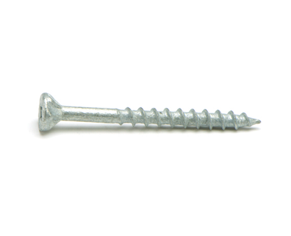 Type 17 10g x 50mm Galvanised Countersunk Self Embedding Head - Trade box of 1000