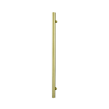 Radiant Single Vertical ROUND Bar NON-HEATED Towel Rail 950mm Tall - Various Colour Finishes