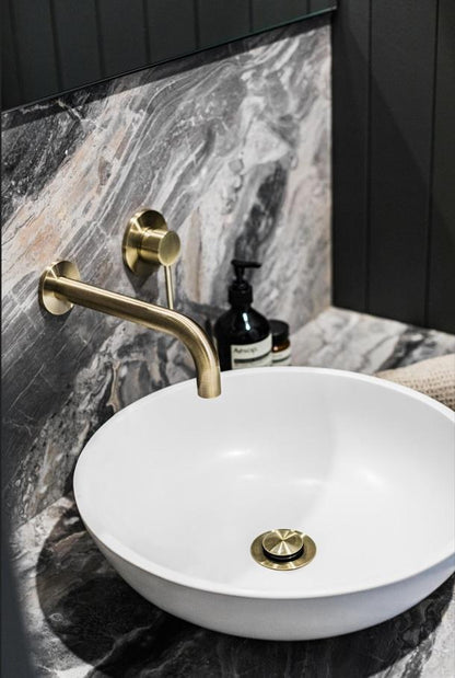 Meir Tiger Bronze Bath Pop Up Waste 40mm - No Overflow / Unslotted