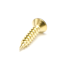Macsim Wood Screws Electro Brass Plated - Box of 1000 - Various Sizes