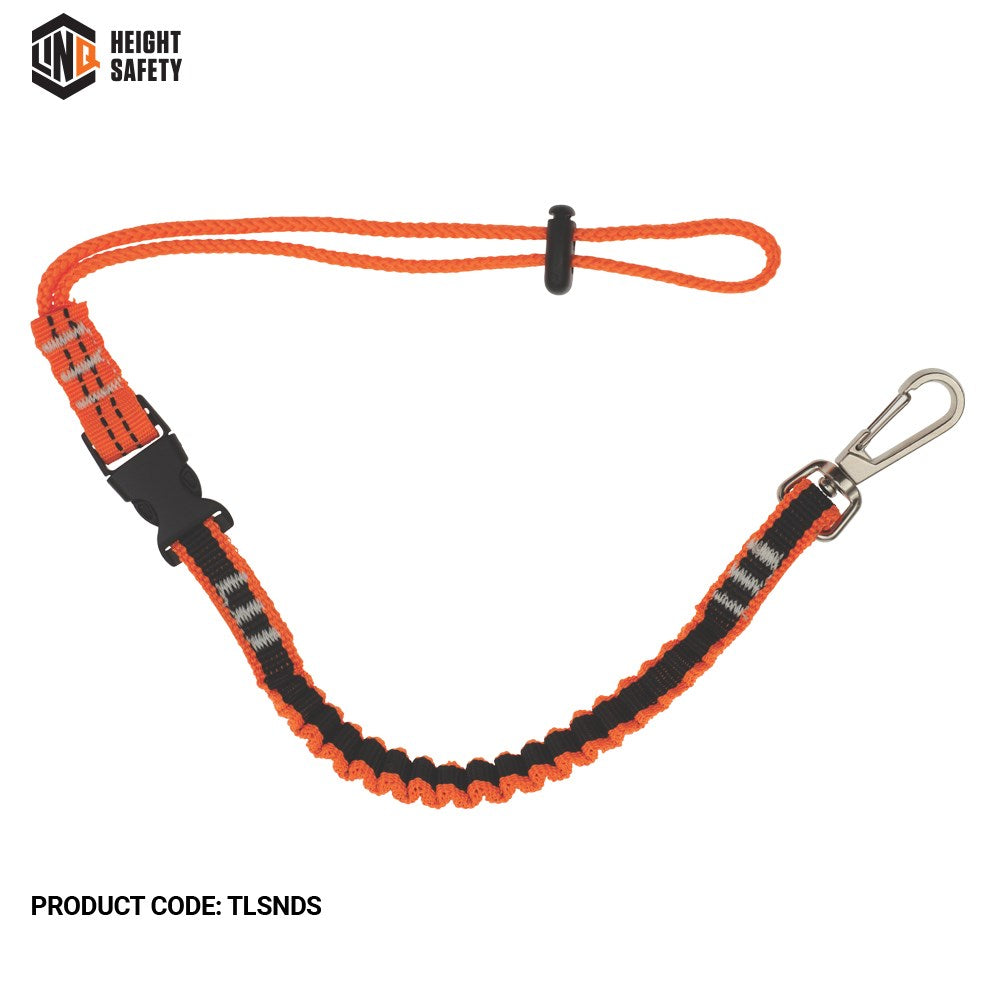 Linq Height Safety Tool Lanyards Webbing Tether - Plus Hardware